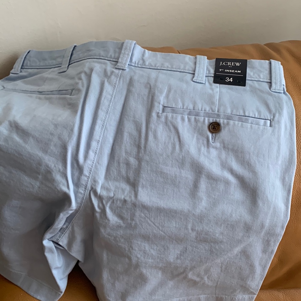 NWT, Men’s J. Crew, Light Blue shorts